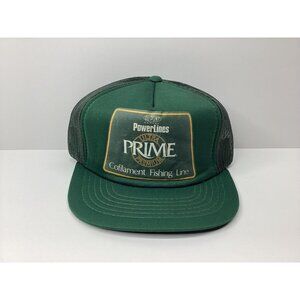 DuPont PowerLines Prime Fishing Line Trucker Hat Men's Adjustable Green